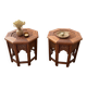 Pair of oriental style side tables