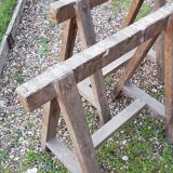 Pair of carpenter's trestles 1900