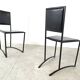 Vintage post modern dining chairs, set of 8