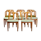 Ensemble de 8 chaises à manger en teck 'Juliane' par Johannes Andersen