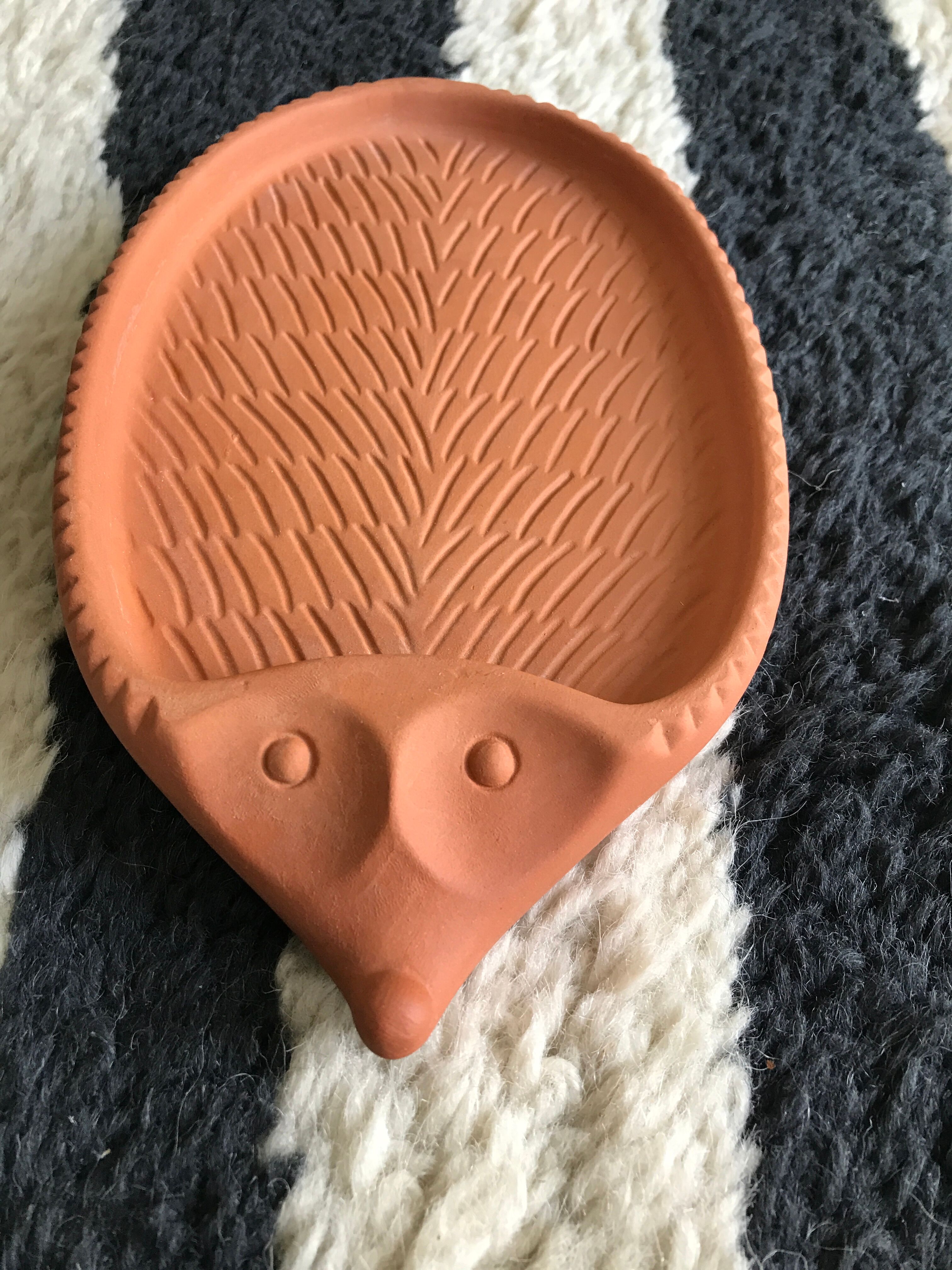 Decorative Terracotta Hedgehog, Bay W.Germany