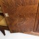 Enfilade Art Deco buffet with diamond point in oak - 1930s-1950s - 3