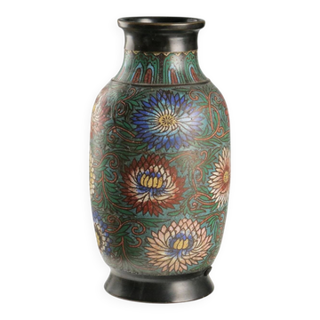 Vase cloisonné ancien Japon époque Meiji 1868-1912