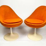Börje johanson (20th century) johanson design editor pair of chairs of the “venus” model
