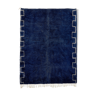 Modern Moroccan dark blue carpet 200x300cm