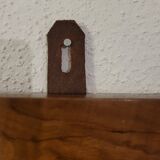 Teak mirror