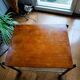 table roulante porte vinyles vintage des années 60 dessus bois