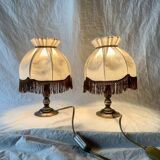 Pair of vintage accent lamps