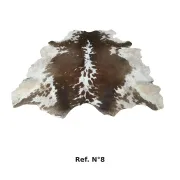 Cowhide rug 1.9x1.9m Ref.8 cowhide piel de vaca skóra krowia