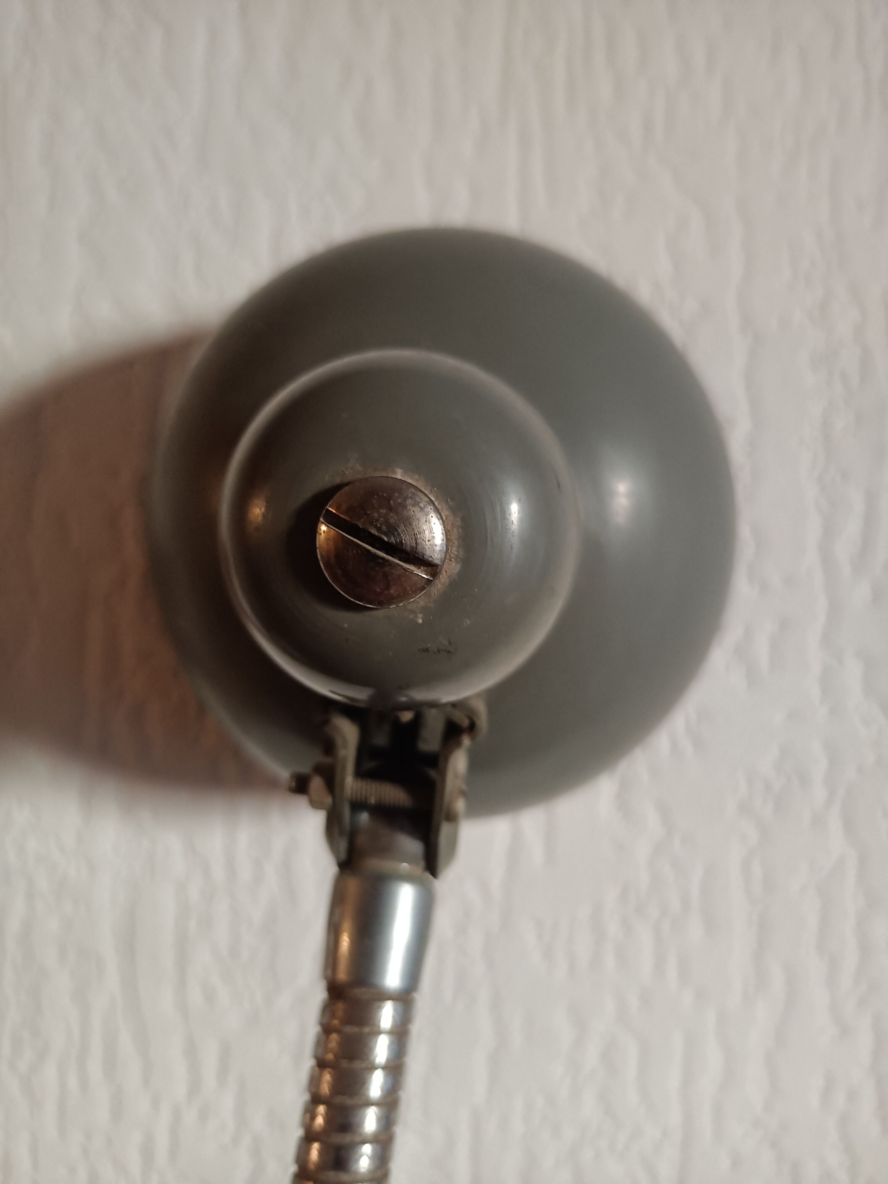 Old workshop lamp, articulated, very good condition, year 50