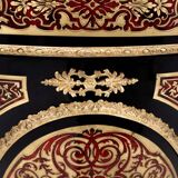 Antique corner chest of drawers in the Boulle style, France, mid-19th century. After renovation.