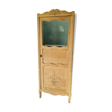 Carved and glazed wardrobe