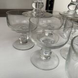 8 crystal ice cream cups