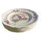 Set of plates x6 Longchamp