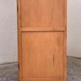 Parisian wardrobe vintage beech 1970