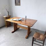 Mountain furniture table made of solid pine