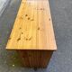 Solid pine desk with a 4-drawer unit — Scandinavian / chalet style