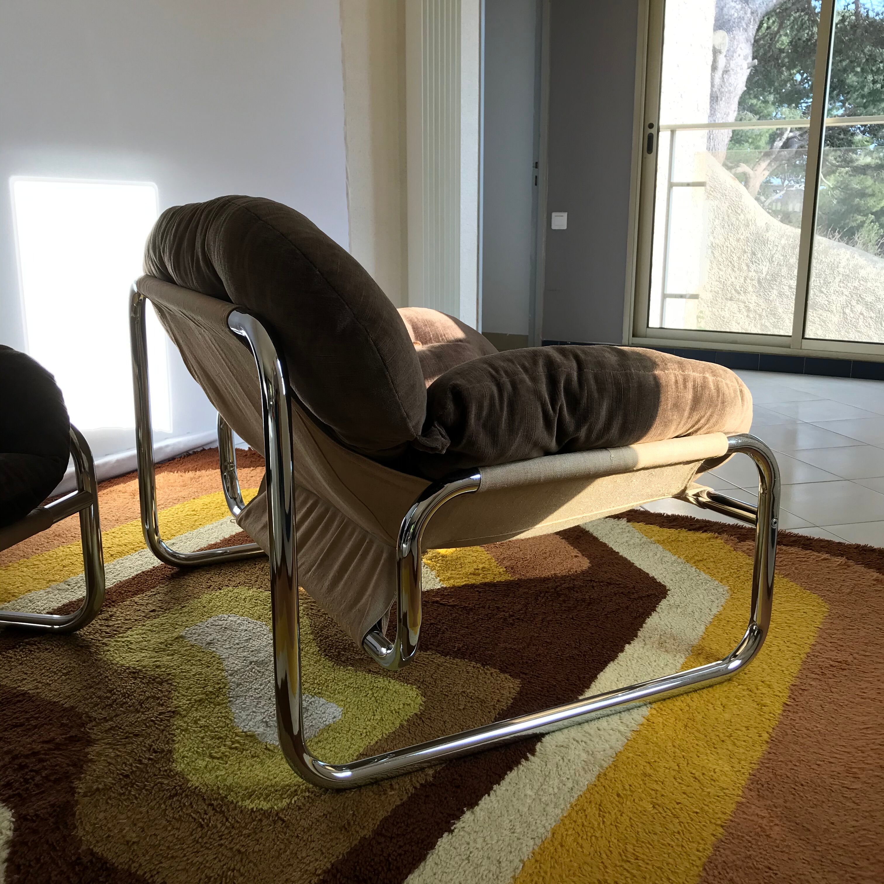 Pair of armchairs by John Bertil Häggström for Swed-Form, 70s