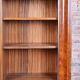 Art Deco Bookcase in Elm and Mahogany, 1920s