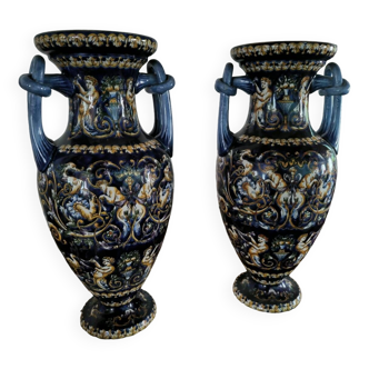 2 vases Gien