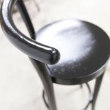 Pair of Baumann high stools, Dialog model, 79 cm