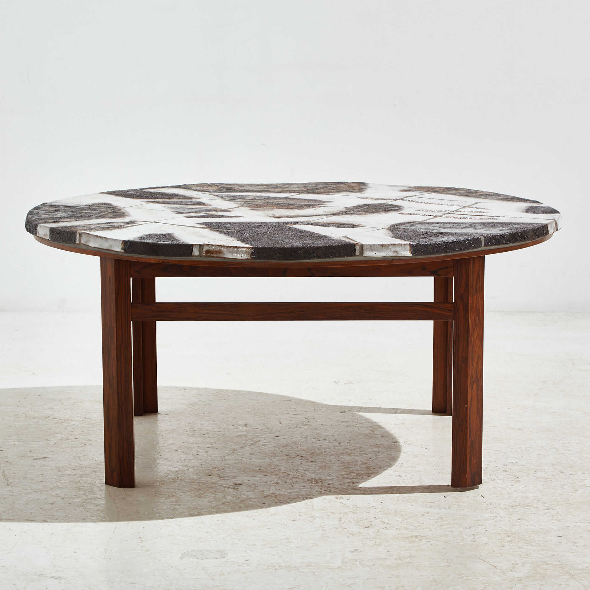 Rosewood coffee table by ole bjørn krüger