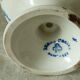 Vase pot a crocus en terre d'acier saint uze drome france