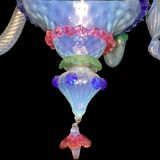 Murano blown glass chandelier