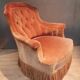 Paire de fauteuils crapaud