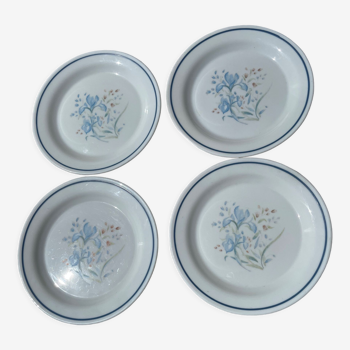 Set of 4 plates