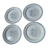 Lot de 4 assiettes