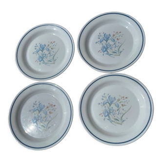 Set of 4 plates