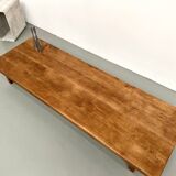 Solid oak coffee table, 1950s