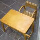 Bureau enfant et son fauteuil Baumann Art Déco