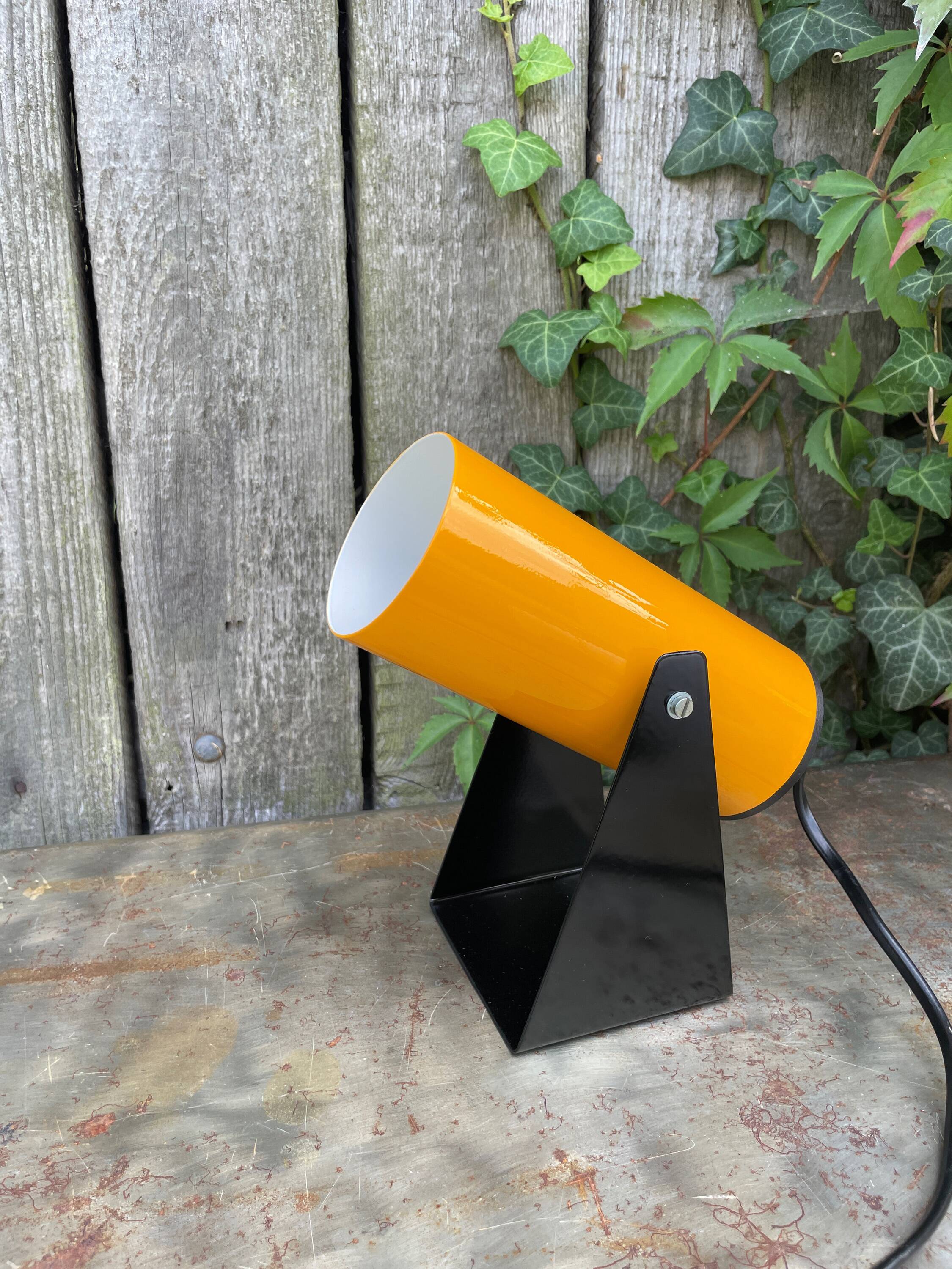 Yellow lamp Brilliant, 1970's