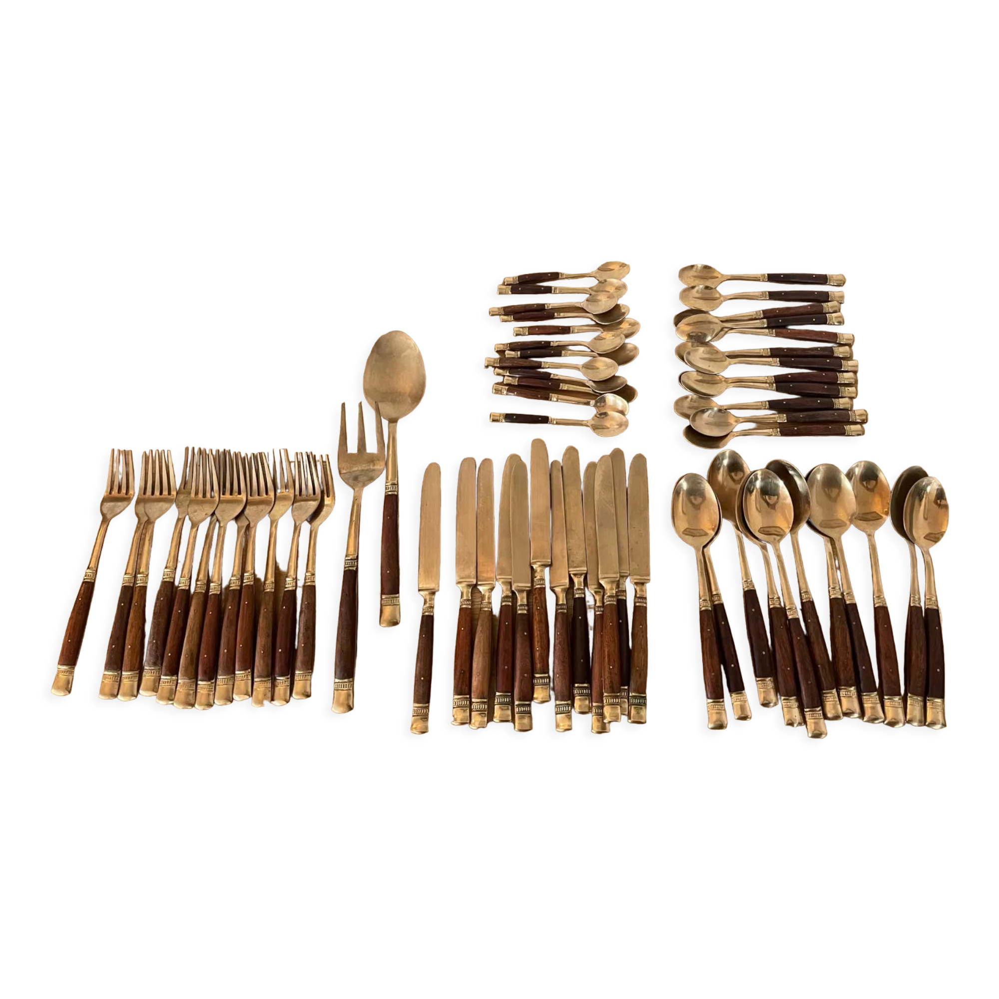 61 covered in rosewood and brass 1950