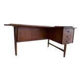 1 Lovig desk in teak, oak base circa 1960