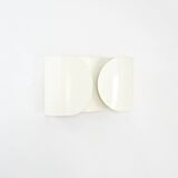 White "Foglio" wall light by Tobia & Afra Scarpa for Flos, 1960s.