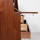 Danish Midcentury secretaire in teak by Erling Torvits for Klim Møbelfabrik