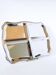 Plateau rectangulaire à compartiments, 1970 - 42 X 29 cm