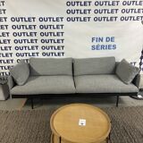 3-seater sofa Gray - Altassina