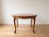 Table de salle à manger ronde extensible style Louis XV en bois