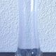 Vintage trumpet vase in crystal signed Daum France 21cm
