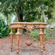 Gilded Wood Console from the Napoleon III Period, 19th Century
