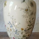 Porcelain vase flowers Wiesengrund und Bergeshöh'n