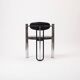 Unique postmodern chome armchair, Czechoslovakia, 1970s