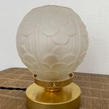 Art Deco globe lamp
