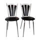 Set of  2 chairs Soudexvinyl 70-80s