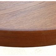Danish round table by Oluf Th. Larsen Scandinavian teak vintage 1960