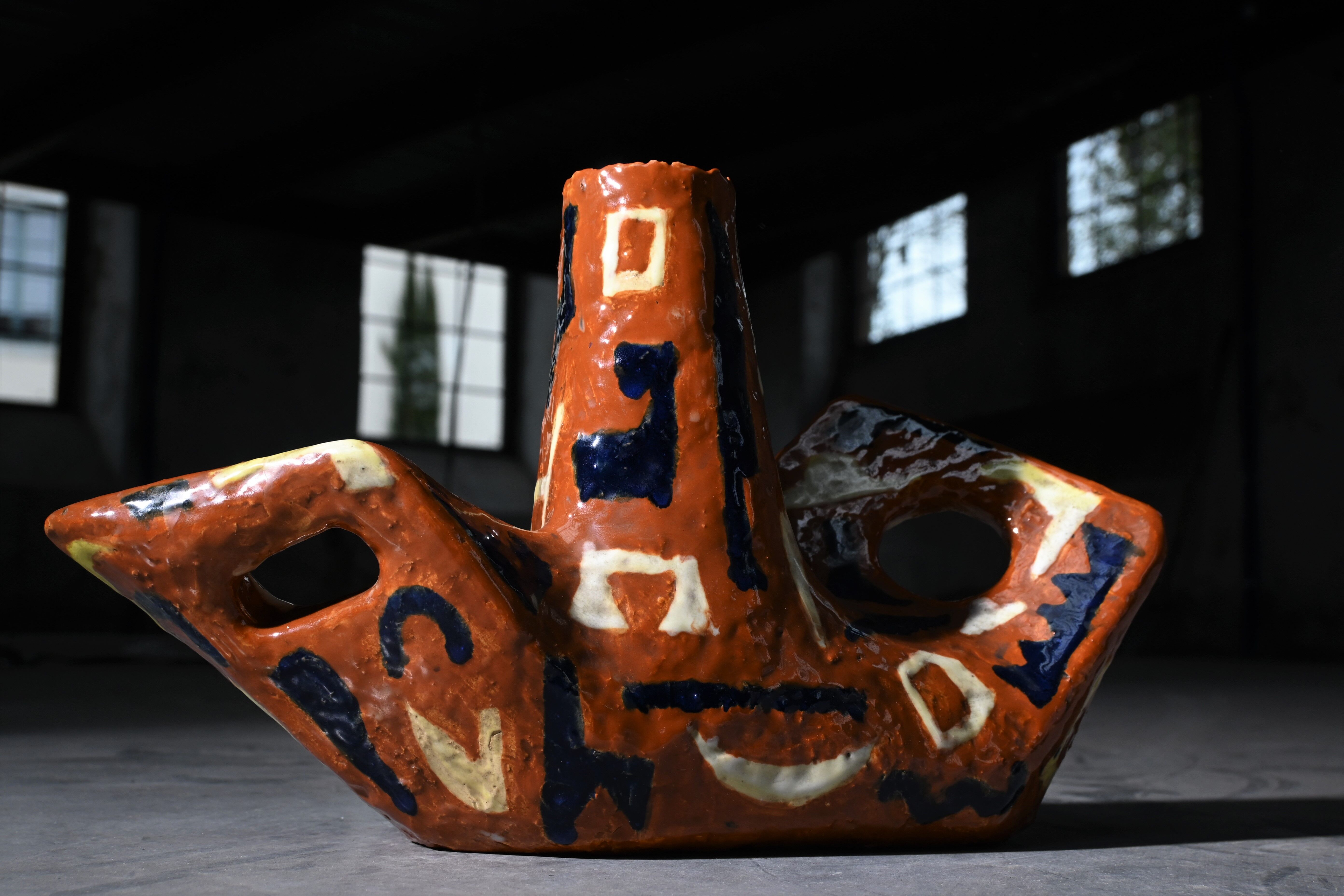 Vase by chiss filippo chissotti